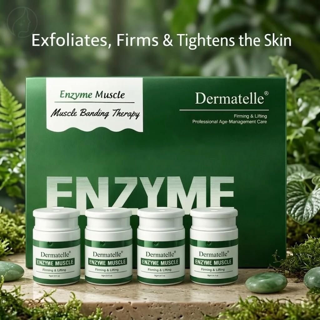 Green Enzyme Detox Mask Kit – Exfoliating, Brightening & Oil-Control Treatment